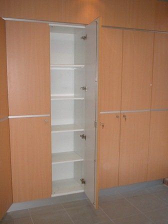 Tabique armario acabado estratificado haya